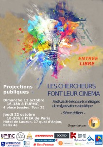 Festival les chercheurs font leur cinema affiche
